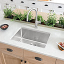 Blanco Cuvee R15 25" Single Bowl Undermount Stainless Steel Kitchen Sink