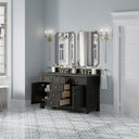 Black Onyx / Parisien Bleu - 3 Faucet Holes