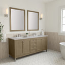 Walnut Whisper / Eternal Jasmine Pearl - 3 Faucet Holes
