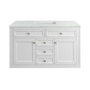 Glossy White / Ethereal Noctis - 3 Faucet Holes