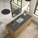 Light Natural Oak / Parisien Bleu - 3 Faucet Holes