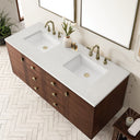 Mid-Century Walnut / Lime Delight - 3 Faucet Holes
