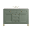 Smokey Celadon / Eternal Jasmine Pearl - 3 Faucet Holes