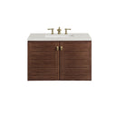 Mid-Century Walnut / Lime Delight - 3 Faucet Holes