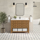 Amber Birch / White Zeus - 1 Faucet Hole