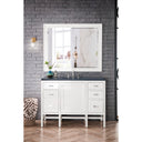 Glossy White / Charcoal Soapstone - 3 Faucet Holes