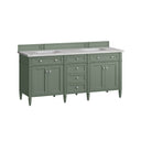 Smokey Celadon / Victorian Silver - 3 Faucet Holes