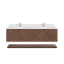 Chestnut / White Zeus - 1 Faucet Hole