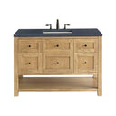 Light Natural Oak / Charcoal Soapstone - 3 Faucet Holes