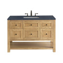 Light Natural Oak / Charcoal Soapstone - 3 Faucet Holes