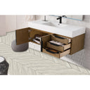 Latte Oak / Matte Black / Glossy White - 1 Faucet Hole