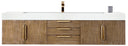 Latte Oak / Radiant Gold / Glossy White - 1 Faucet Hole