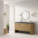 Light Natural Oak / Charcoal Soapstone - 3 Faucet Holes