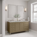 Walnut Whisper / Victorian Silver - 3 Faucet Holes