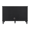 Black Onyx / Victorian Silver - 3 Faucet Holes