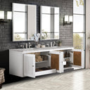 Glossy White / Victorian Silver - 3 Faucet Holes