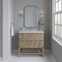 Pebble Oak / Eternal Jasmine Pearl - 3 Faucet Holes