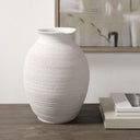 Renwil Zeb Indoor Ceramic Vase - Matte White