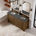 Honey Oak / Parisien Bleu - 3 Faucet Holes