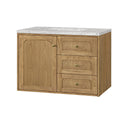 Light Natural Oak / Eternal Jasmine Pearl - 3 Faucet Holes