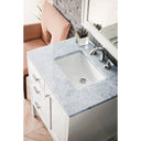 Glossy White / Carrara White - 3 Faucet Holes
