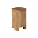 Renwil Salvatore Indoor Mango Wood Side Table - Light Brown