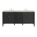 Carbon Oak / Eternal Jasmine Pearl - 3 Faucet Holes