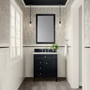 Black Onyx / Victorian Silver - 3 Faucet Holes