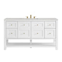 Bright White / Eternal Jasmine Pearl - 3 Faucet Holes