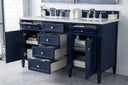 Victory Blue / Eternal Jasmine Pearl - 3 Faucet Holes