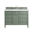 Smokey Celadon / White Zeus - 3 Faucet Holes
