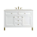 Glossy White / Lime Delight - 3 Faucet Holes