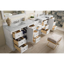 Bright White / Carrara White - 3 Faucet Holes