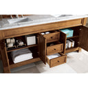 Country Oak / Carrara White - 3 Faucet Holes