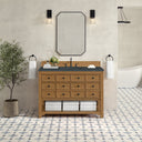 Amber Birch / Charcoal Soapstone - 3 Faucet Holes