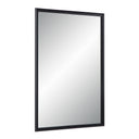 Renwil Lausanne 36" Tall Rectangular Mirror - Matte Black