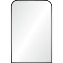 Renwil Jackline 36" Tall Rectangle Wall Mirror - Black