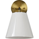 Renwil Kai 9.75" Length Wall Sconce - Antique Brushed Brass