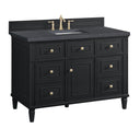 Black Onyx / Charcoal Soapstone - 3 Faucet Holes