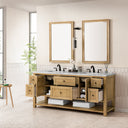 Light Natural Oak / Eternal Jasmine Pearl - 3 Faucet Holes