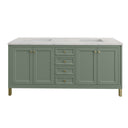 Smokey Celadon / Eternal Jasmine Pearl - 3 Faucet Holes