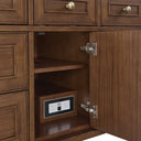 Mid-Century Walnut / No Countertop