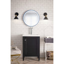 Black Onyx / White Glossy - 1 Faucet Hole