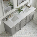 Urban Gray / White Zeus - 3 Faucet Holes