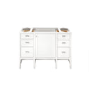 Glossy White / No Countertop