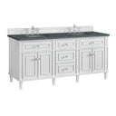 Bright White / Parisien Bleu - 3 Faucet Holes