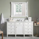 Bright White / Carrara White - 3 Faucet Holes