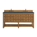 Amber Birch / Charcoal Soapstone - 3 Faucet Holes