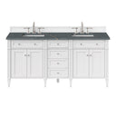 Bright White / Parisien Bleu - 3 Faucet Holes