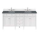 Bright White / Parisien Bleu - 3 Faucet Holes